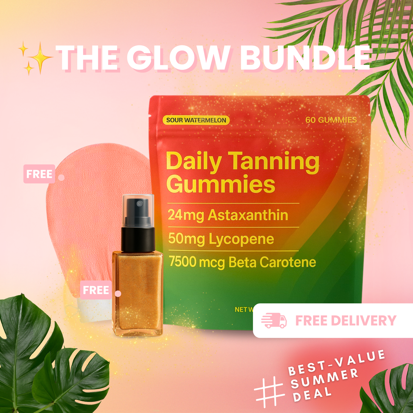 Tanning gummies - Beach Glow in a Bite