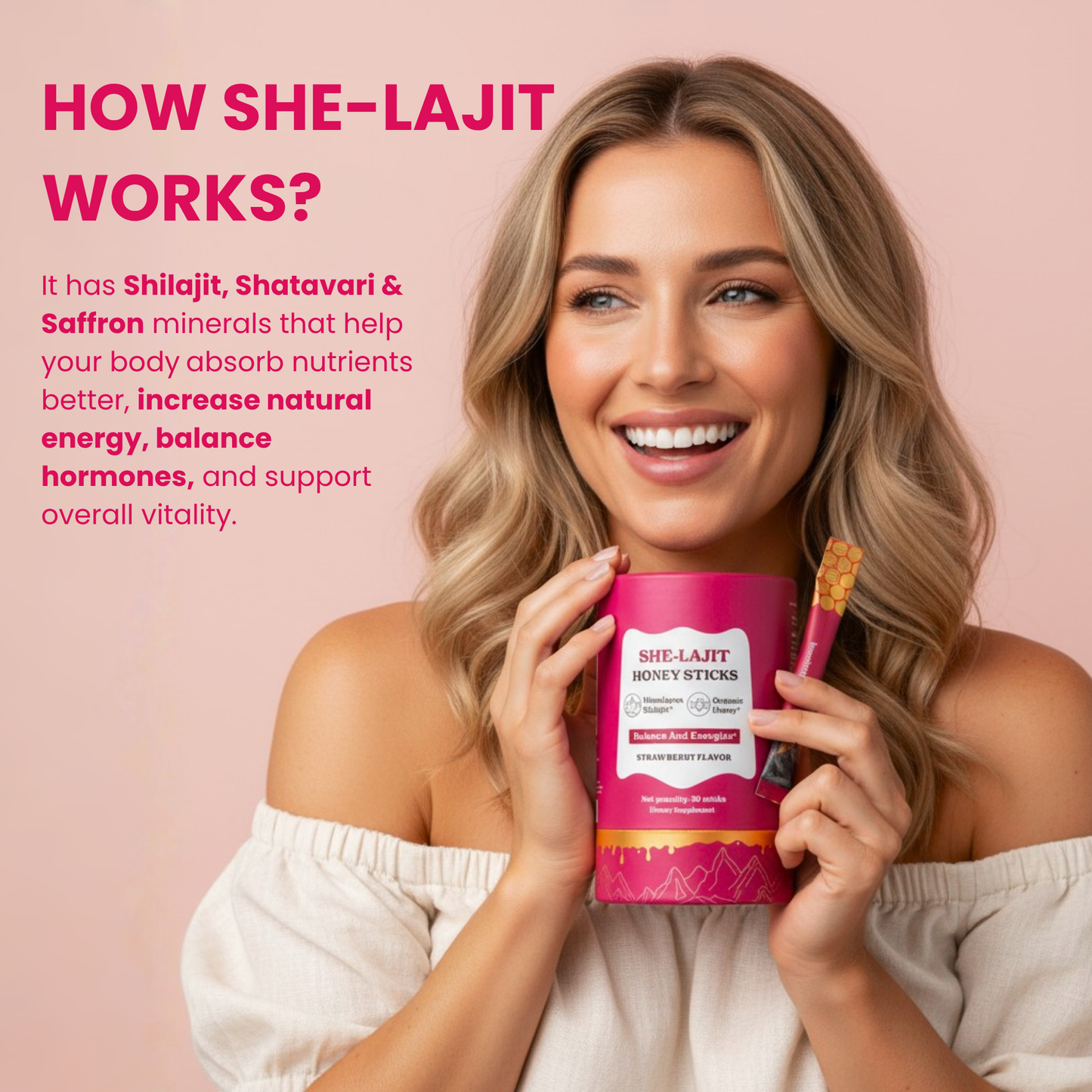 SHE-Lajit Honey Sticks