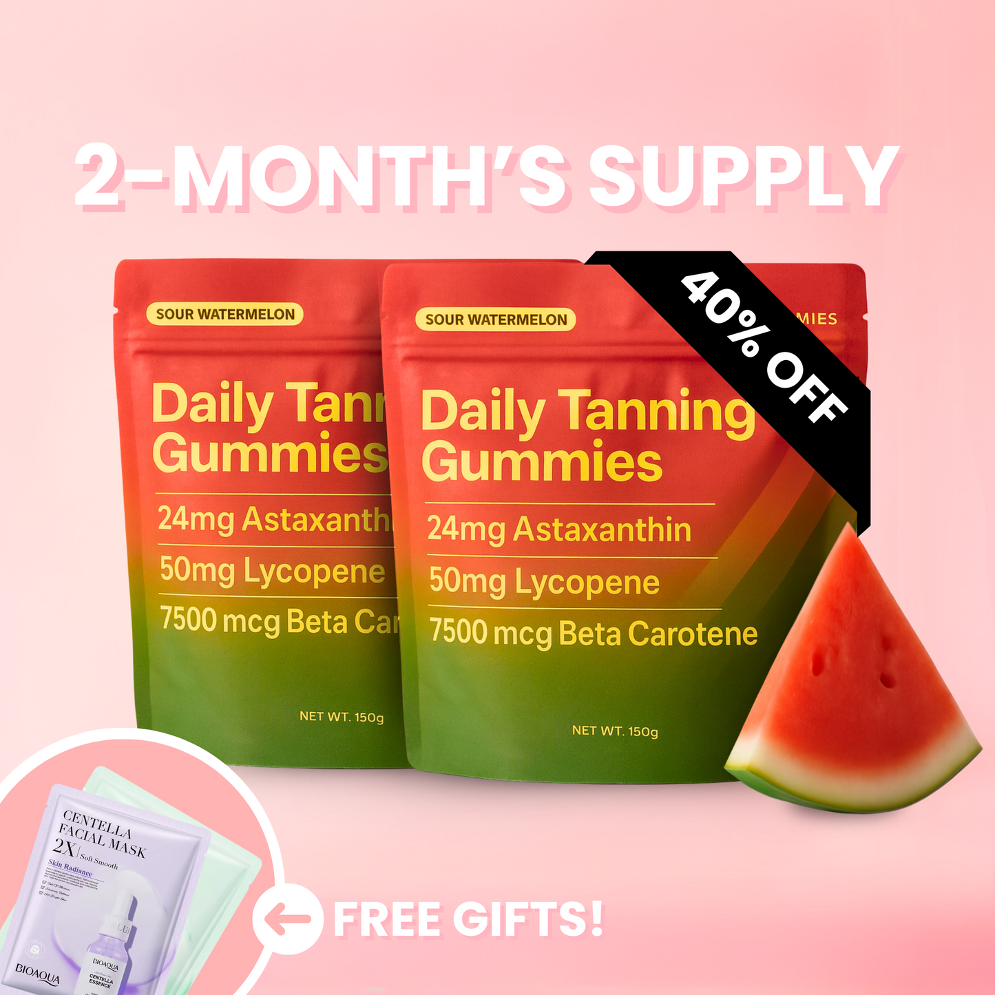 Tanning gummies - Beach Glow in a Bite